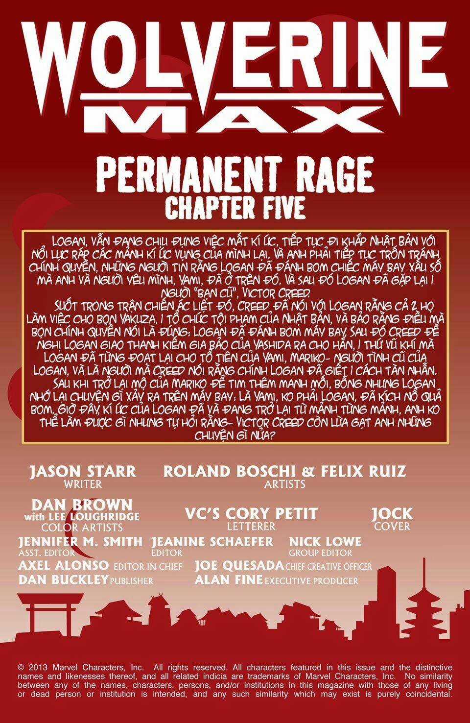Wolverine Max (2013) Chapter 5 trang 2