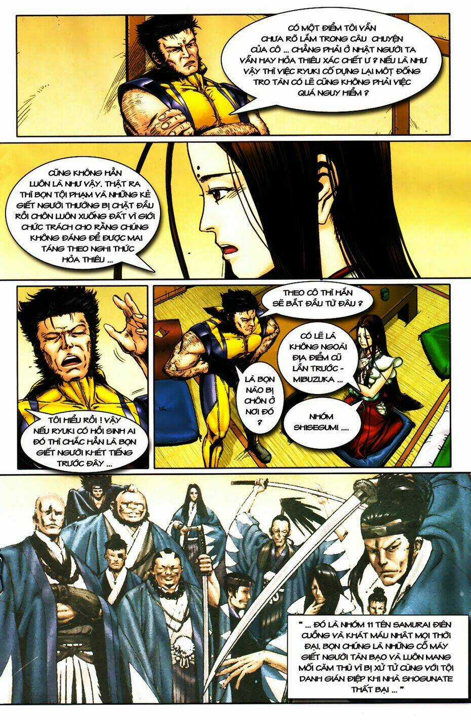 Wolverine Soultaker Chapter 3 trang 12