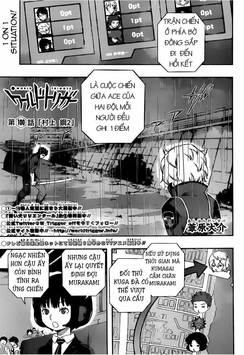 World Trigger Chapter 100 trang 1