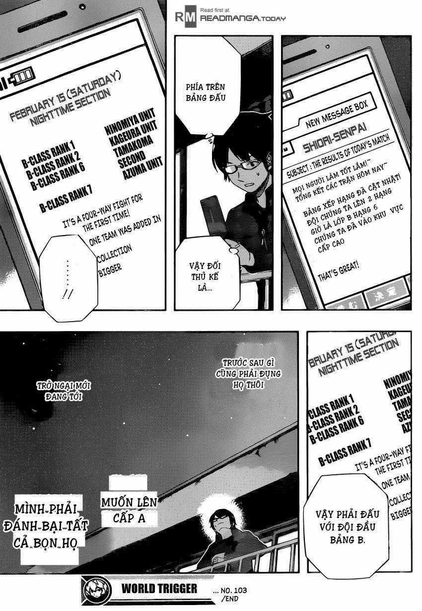 World Trigger Chapter 103 trang 19