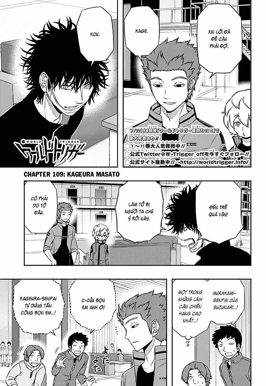 World Trigger Chapter 109 trang 3