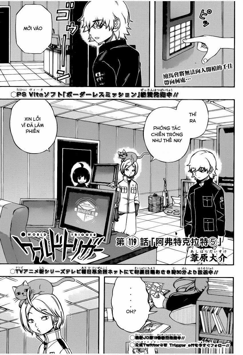 World Trigger Chapter 119 trang 1