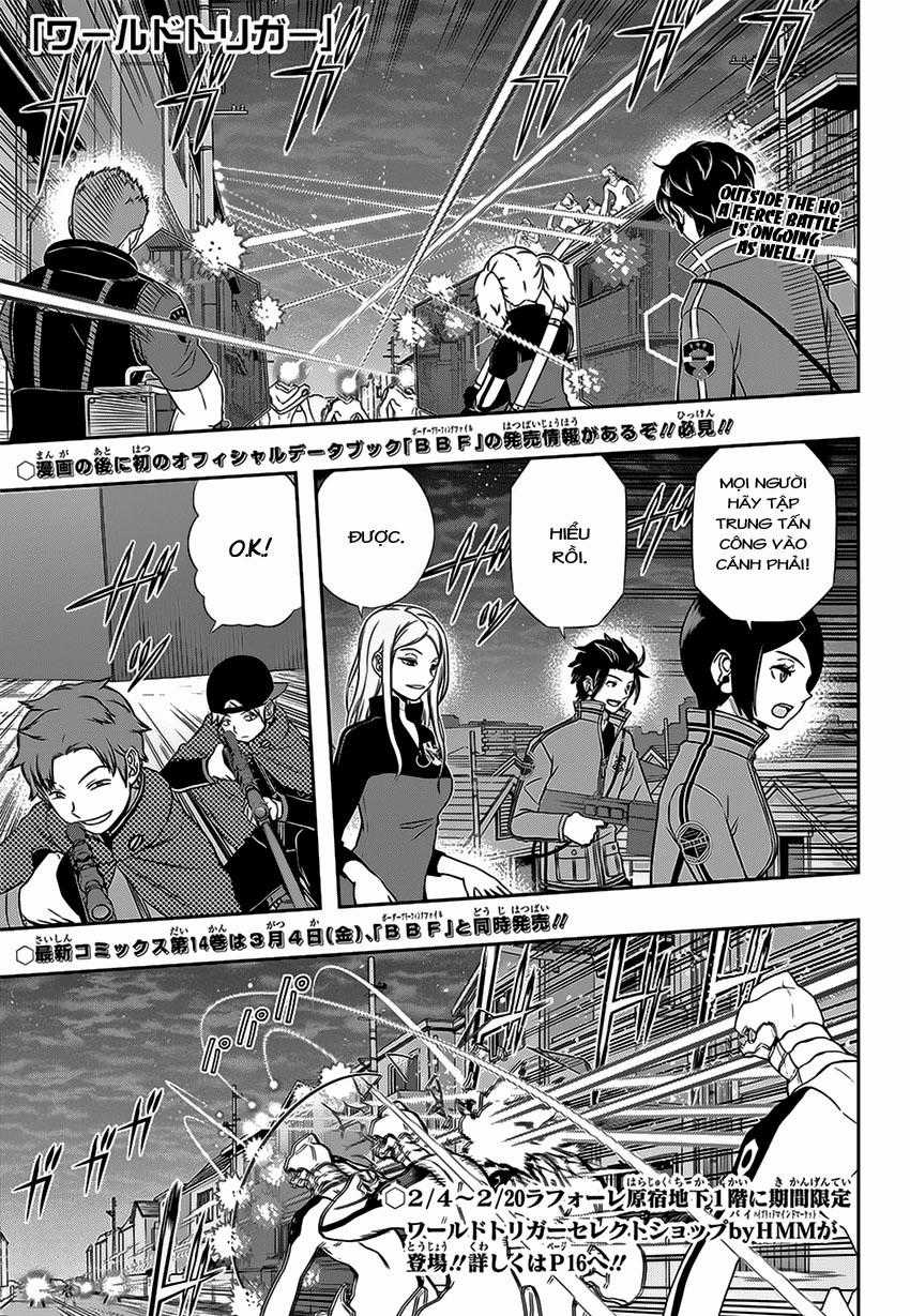 World Trigger Chapter 129 trang 1