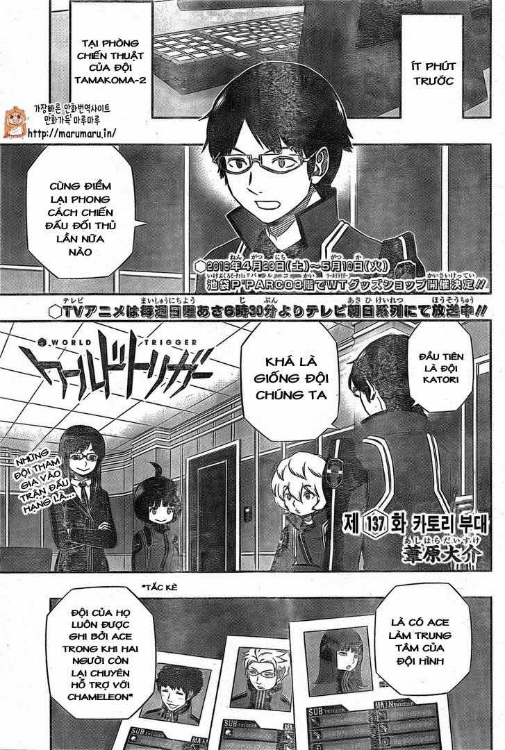 World Trigger Chapter 137 trang 1