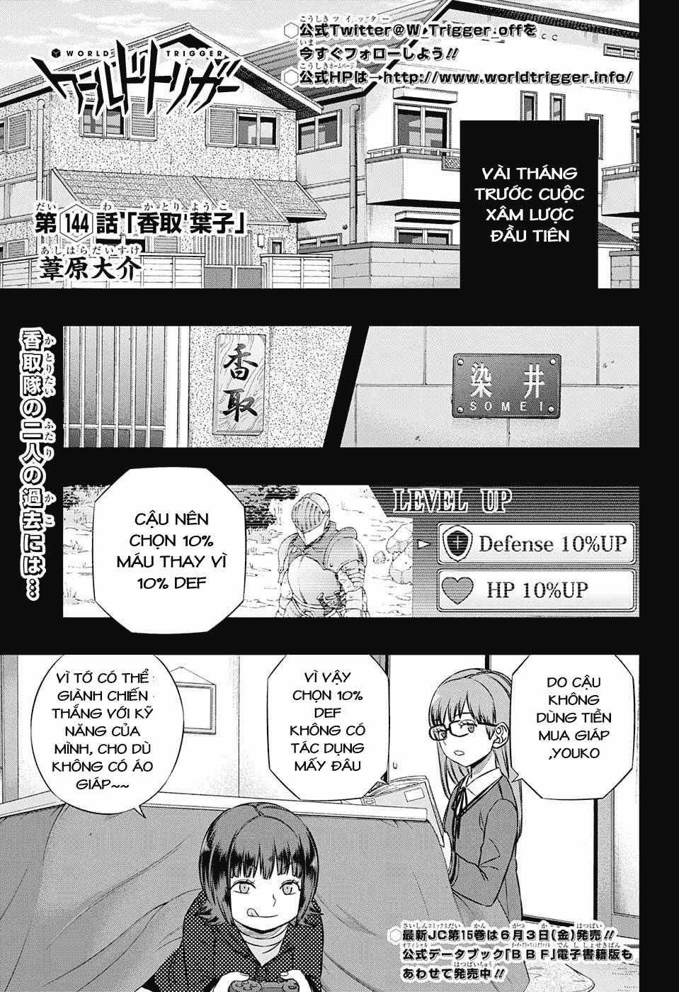 World Trigger Chapter 144 trang 1