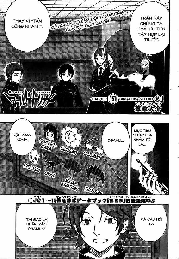 World Trigger Chapter 151 trang 1