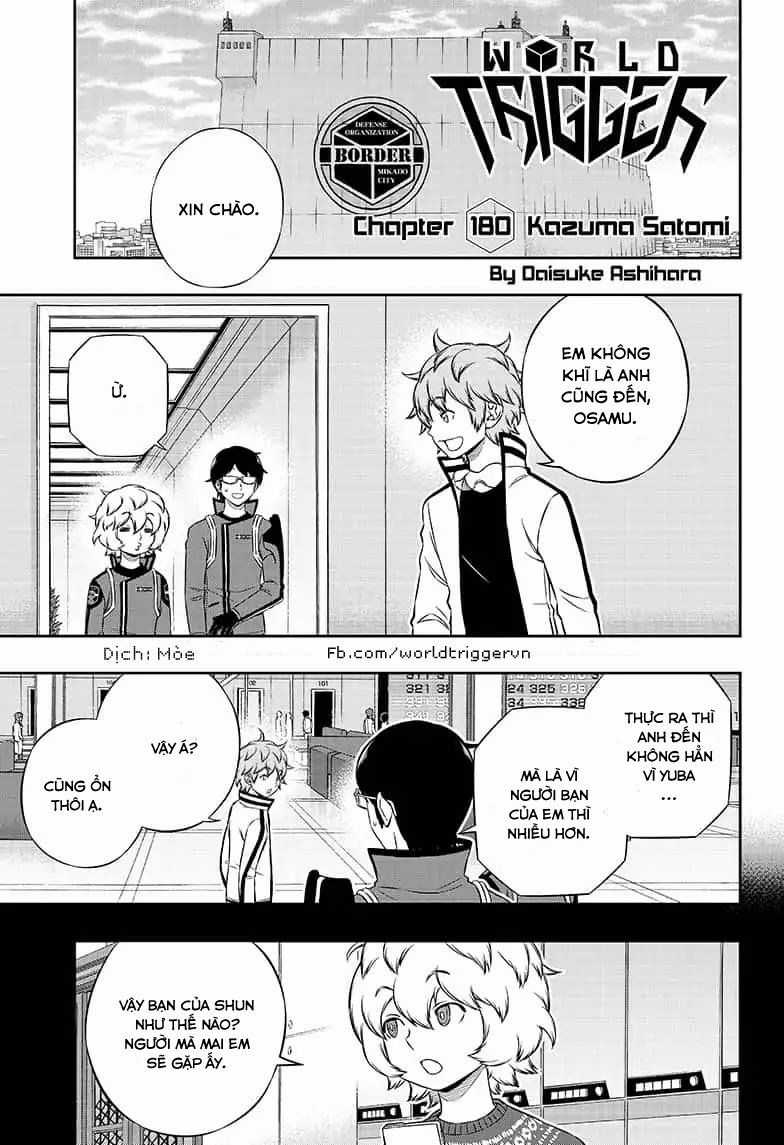 World Trigger Chapter 180 trang 2