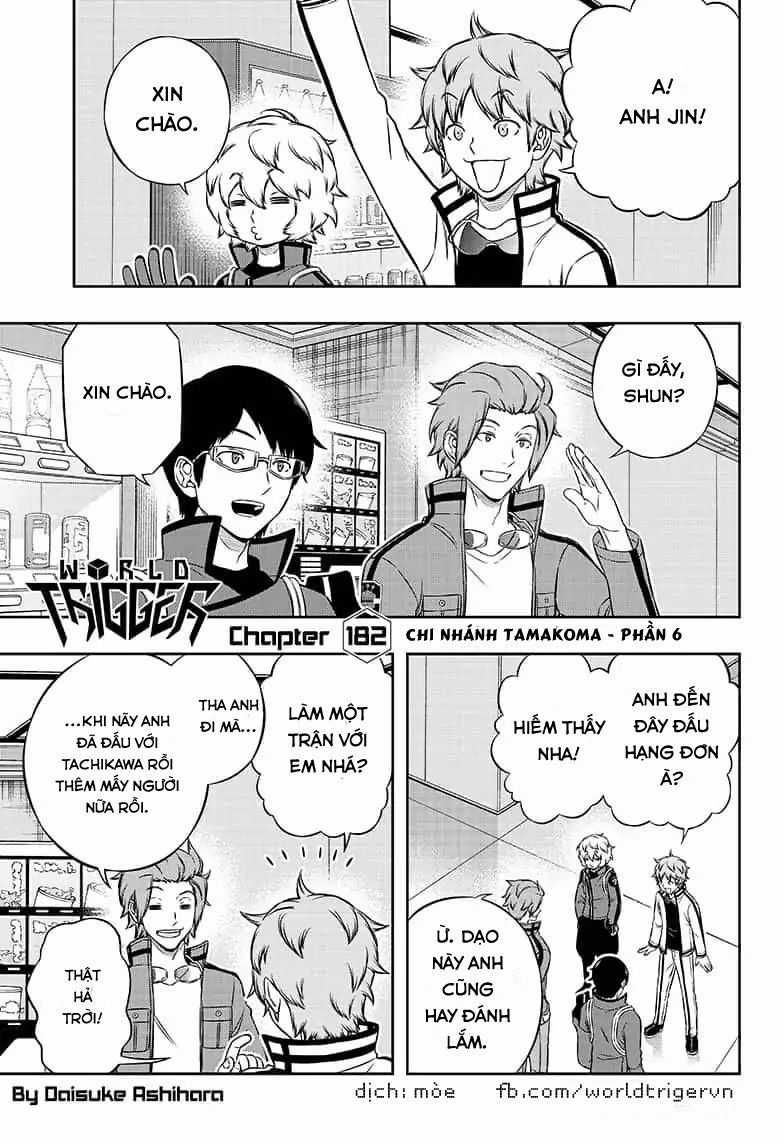 World Trigger Chapter 182 trang 2