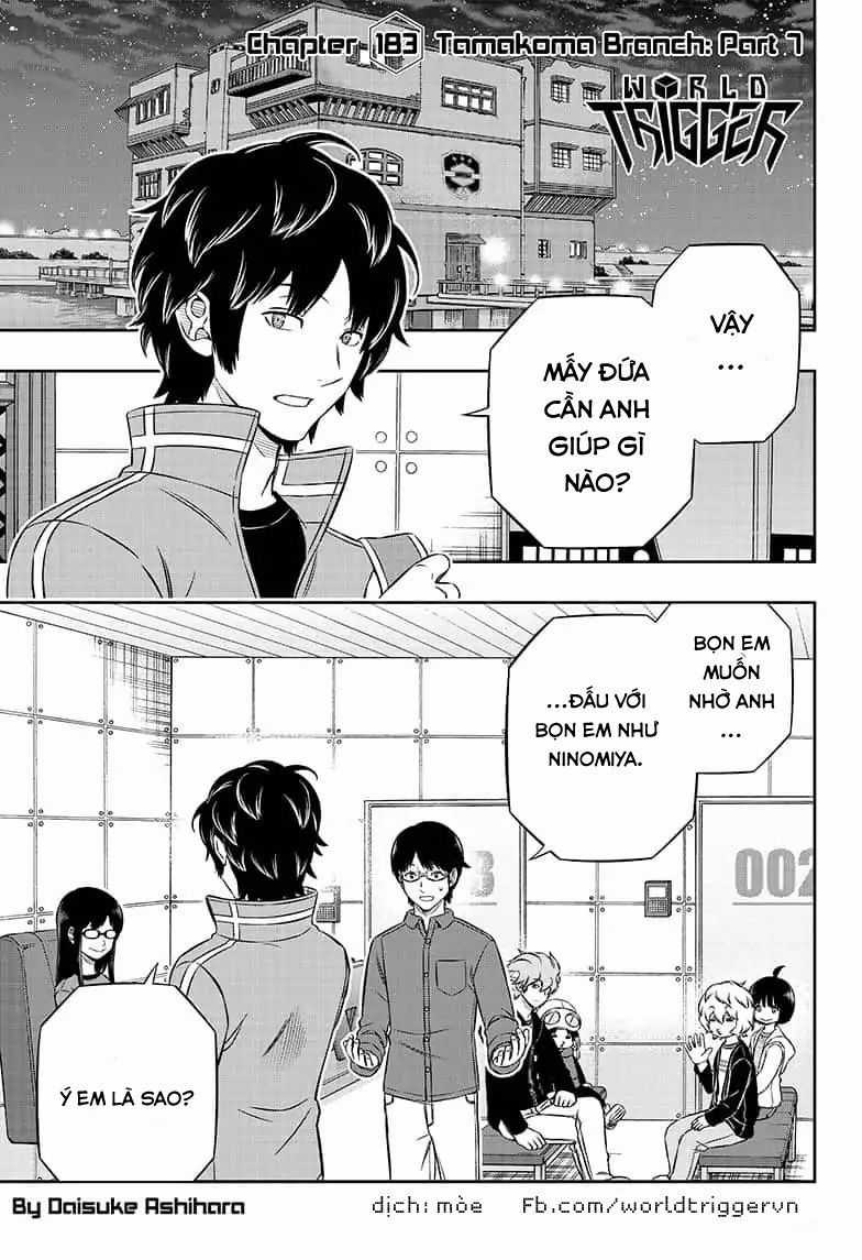 World Trigger Chapter 183 trang 2