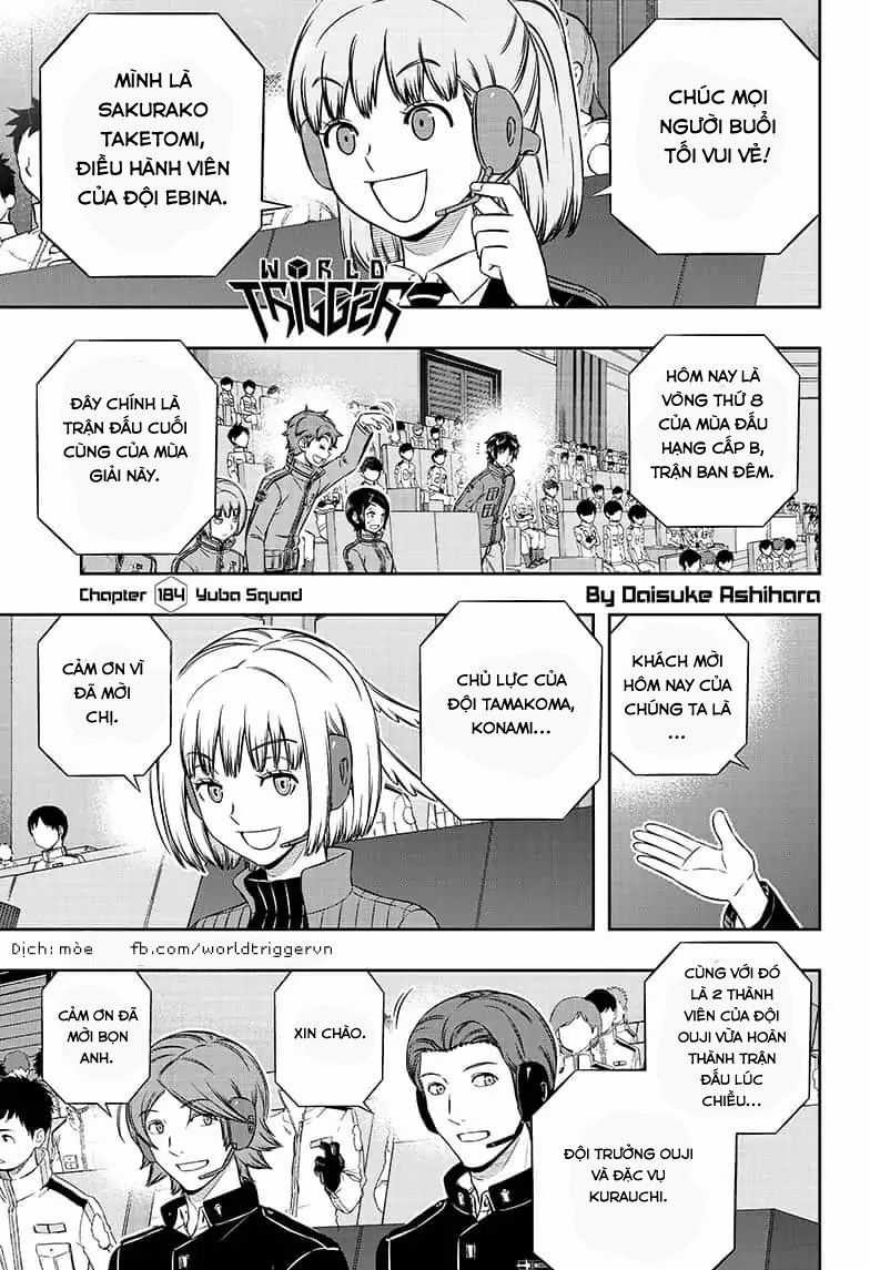 World Trigger Chapter 184 trang 2
