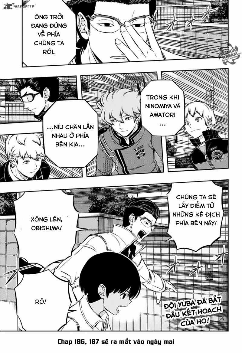 World Trigger Chapter 185 trang 17