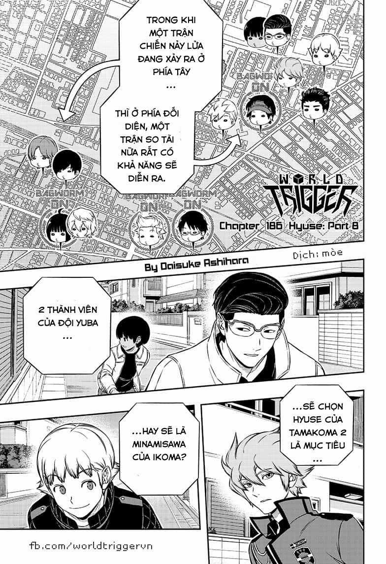 World Trigger Chapter 186 trang 2