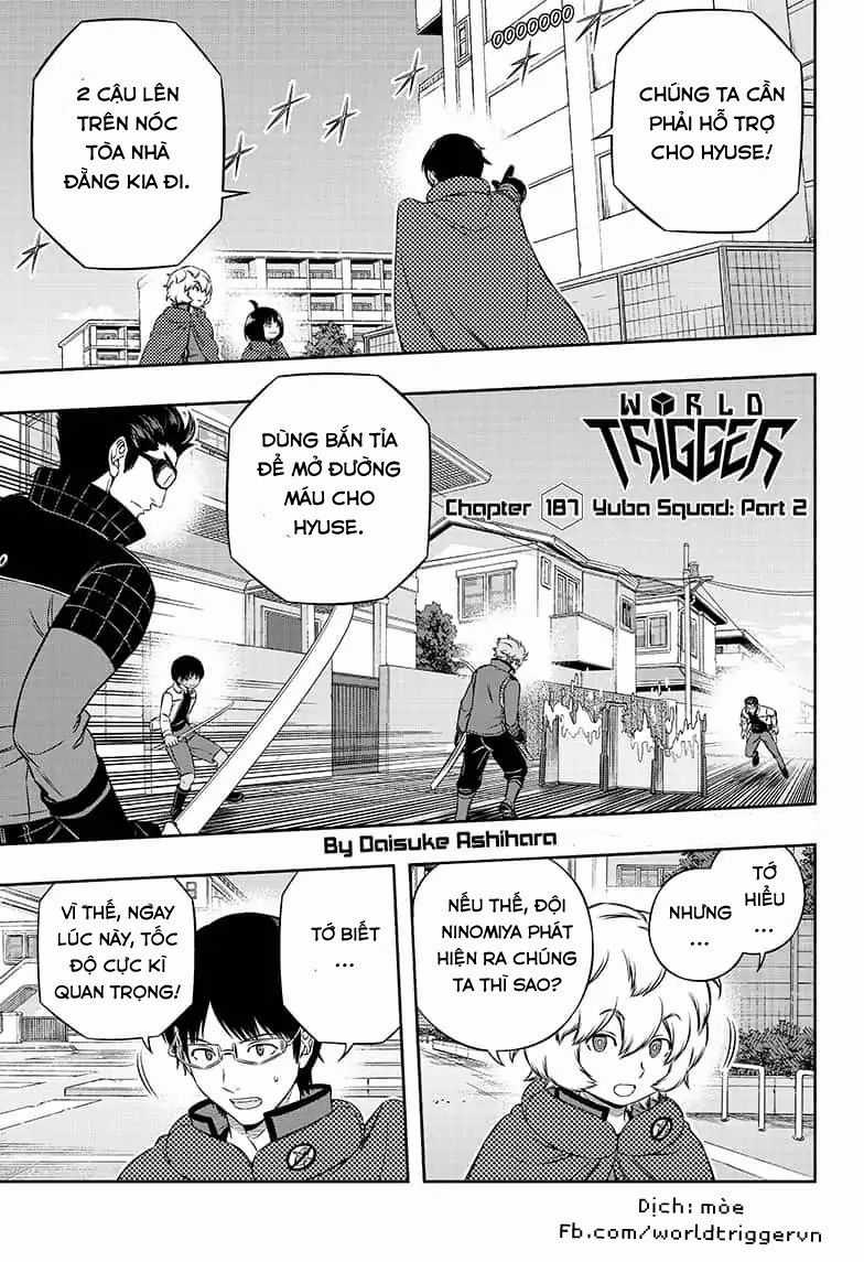 World Trigger Chapter 187 trang 2