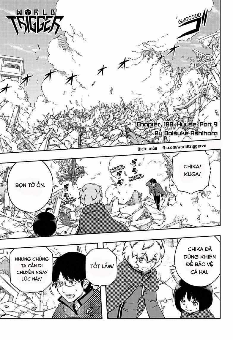World Trigger Chapter 188 trang 2