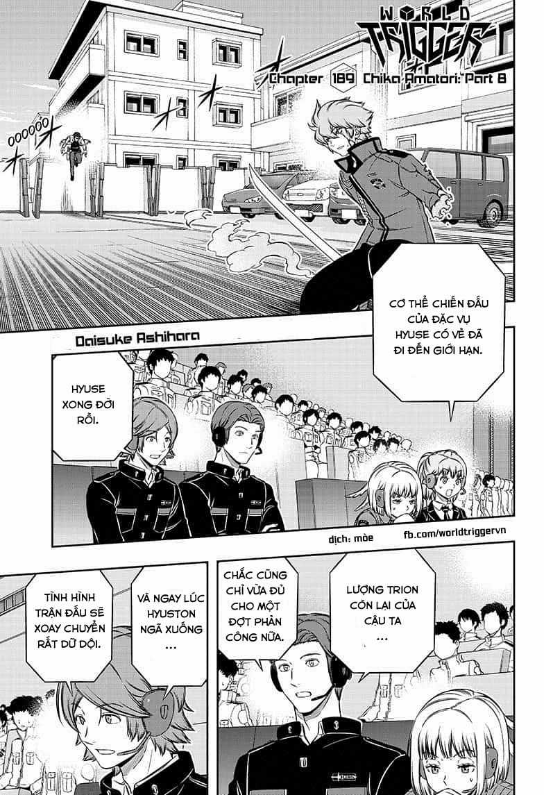 World Trigger Chapter 189 trang 2