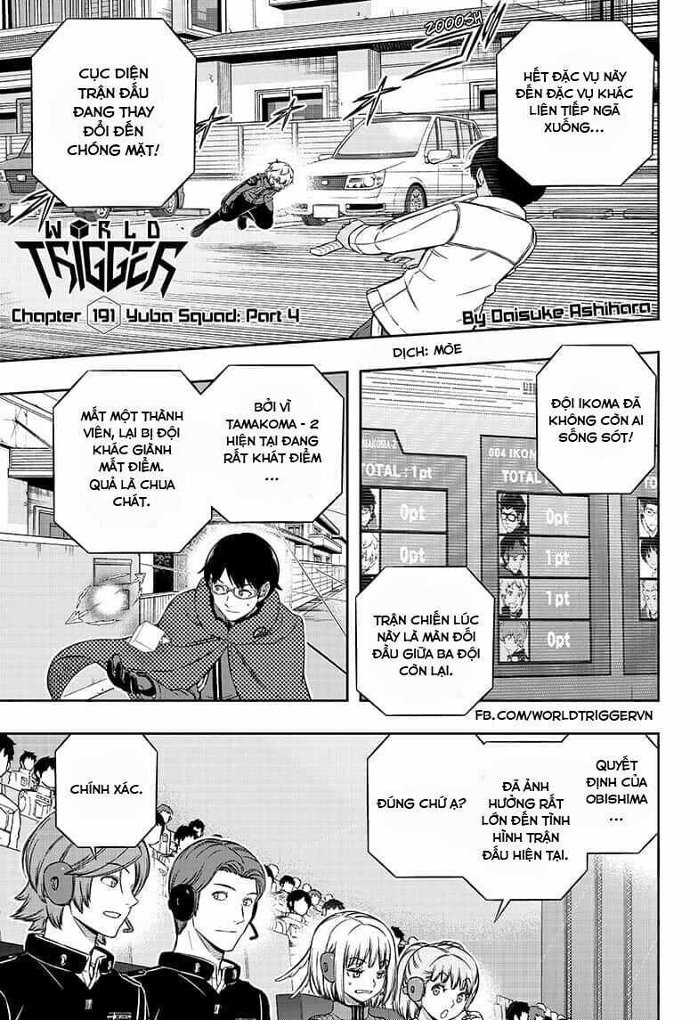 World Trigger Chapter 191 trang 1