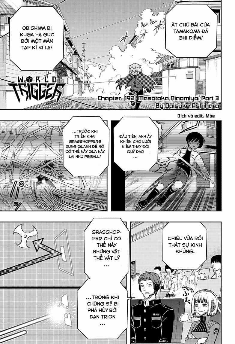 World Trigger Chapter 192 trang 2