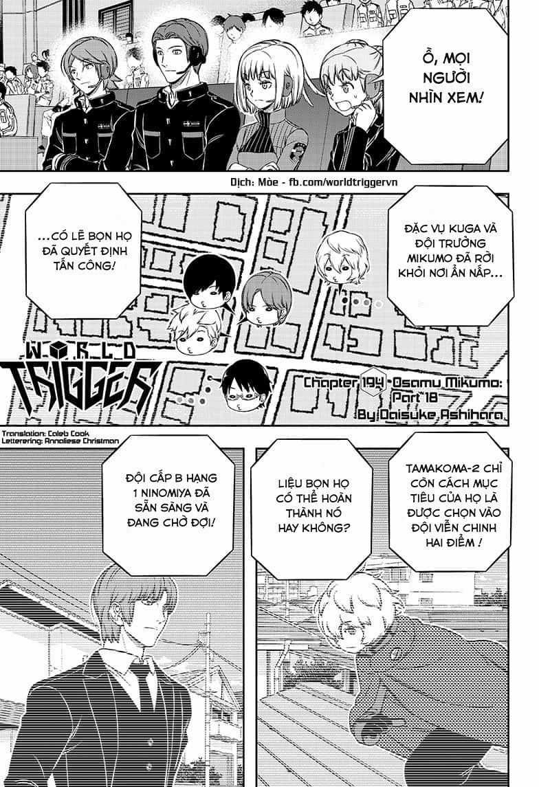 World Trigger Chapter 194 trang 2