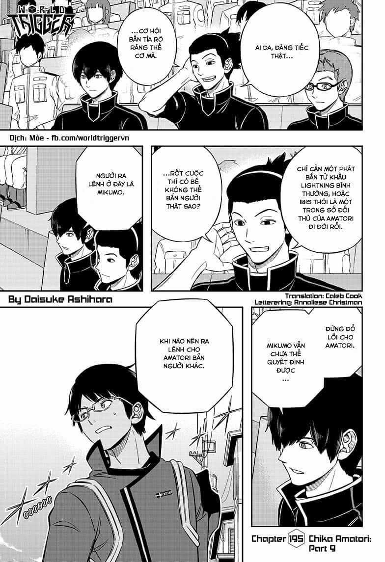 World Trigger Chapter 195 trang 2