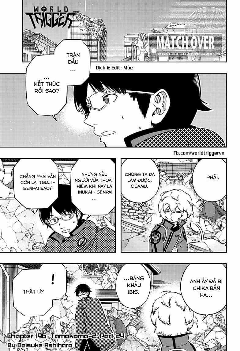 World Trigger Chapter 196 trang 2