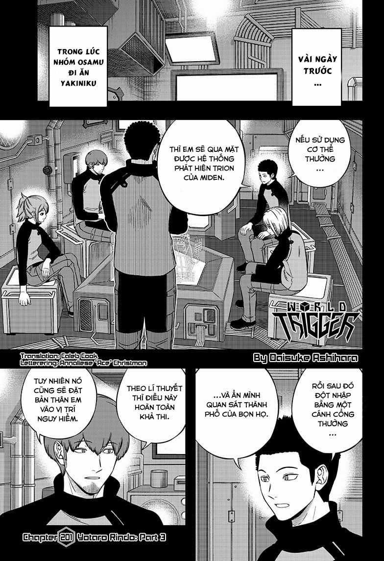 World Trigger Chapter 201 trang 2