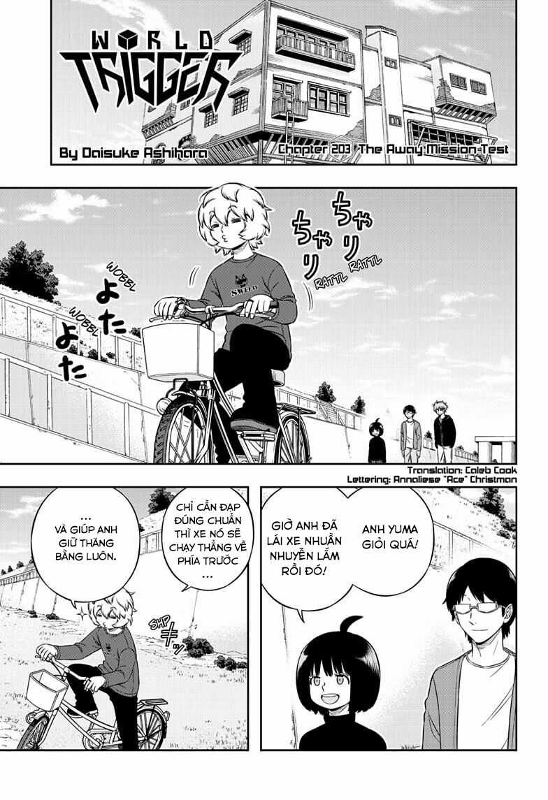 World Trigger Chapter 203 trang 2
