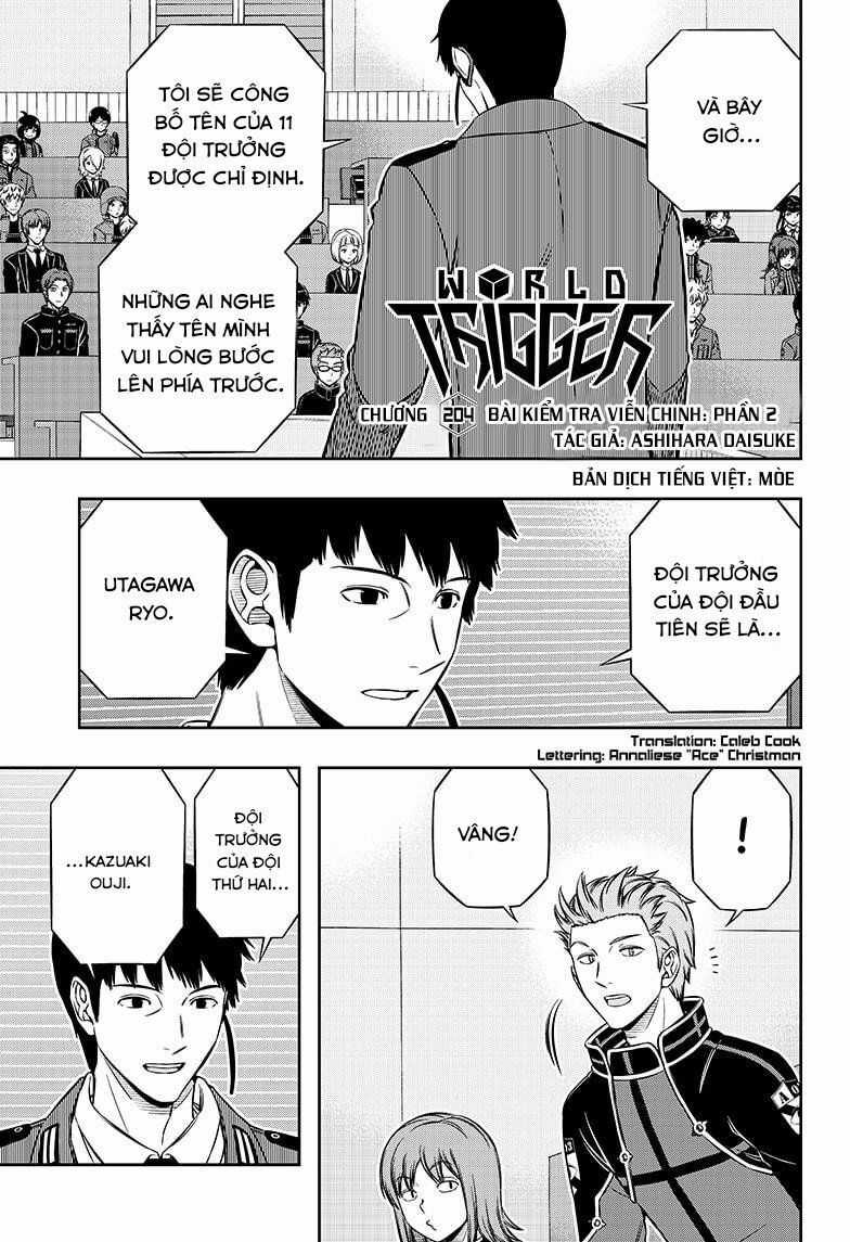 World Trigger Chapter 204 trang 3