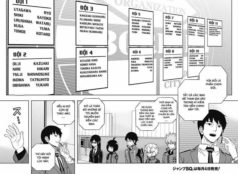 World Trigger Chapter 205 trang 15