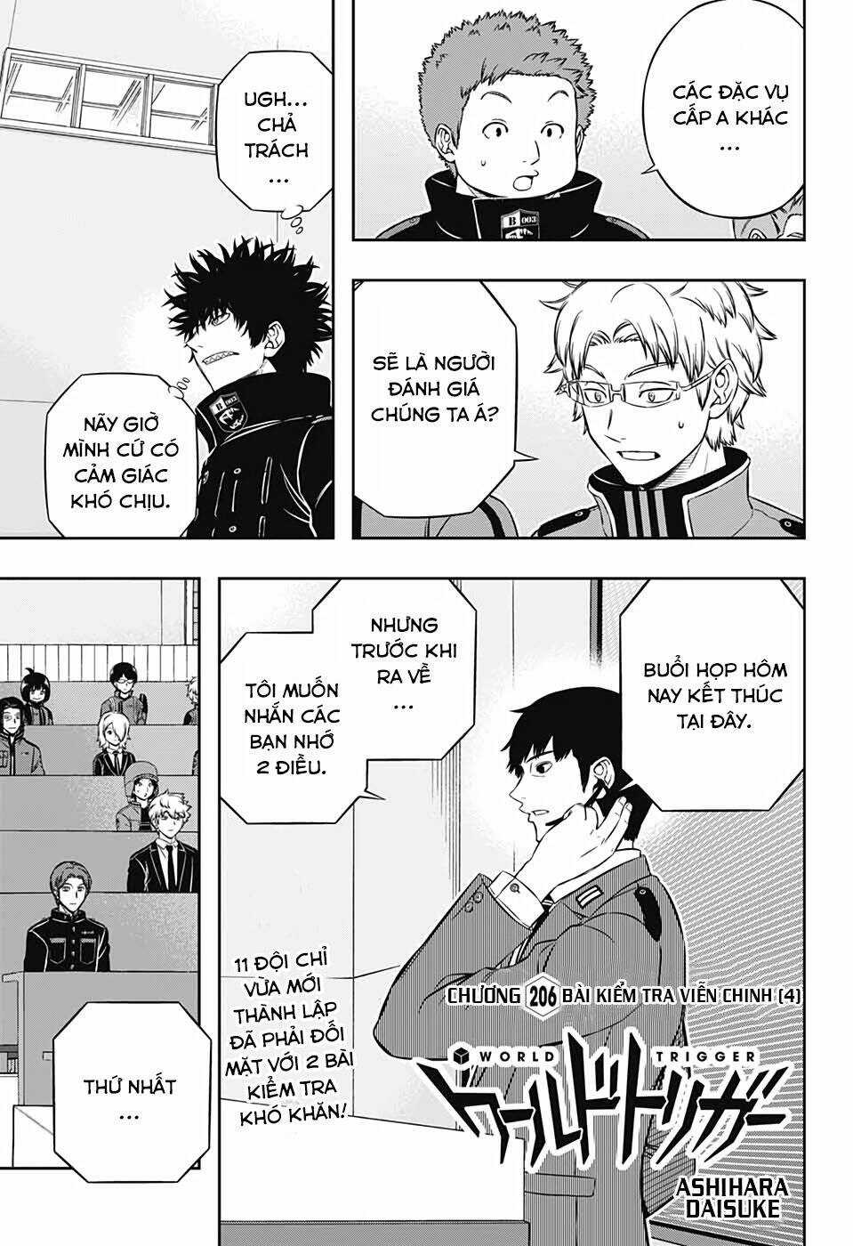 World Trigger Chapter 206 trang 2