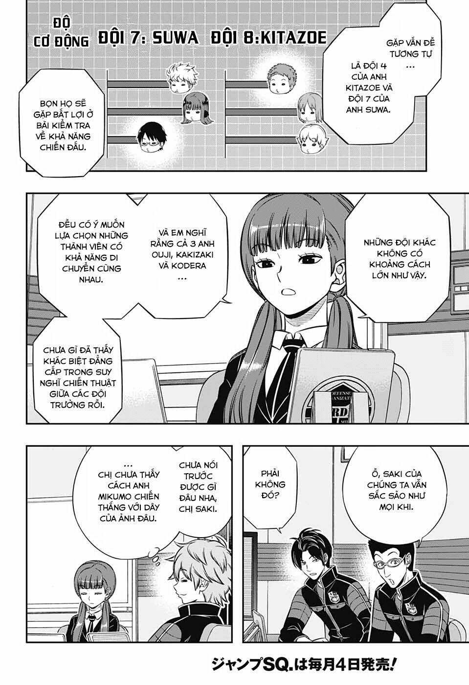 World Trigger Chapter 206 trang 21