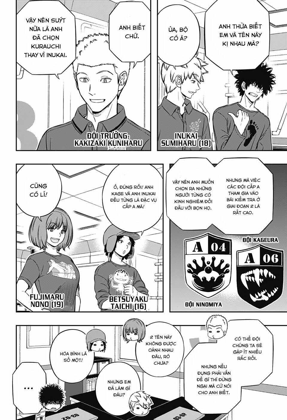 World Trigger Chapter 207 trang 18