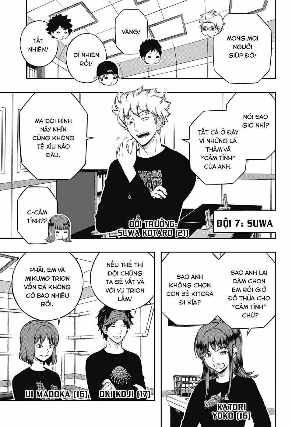 World Trigger Chapter 207 trang 27
