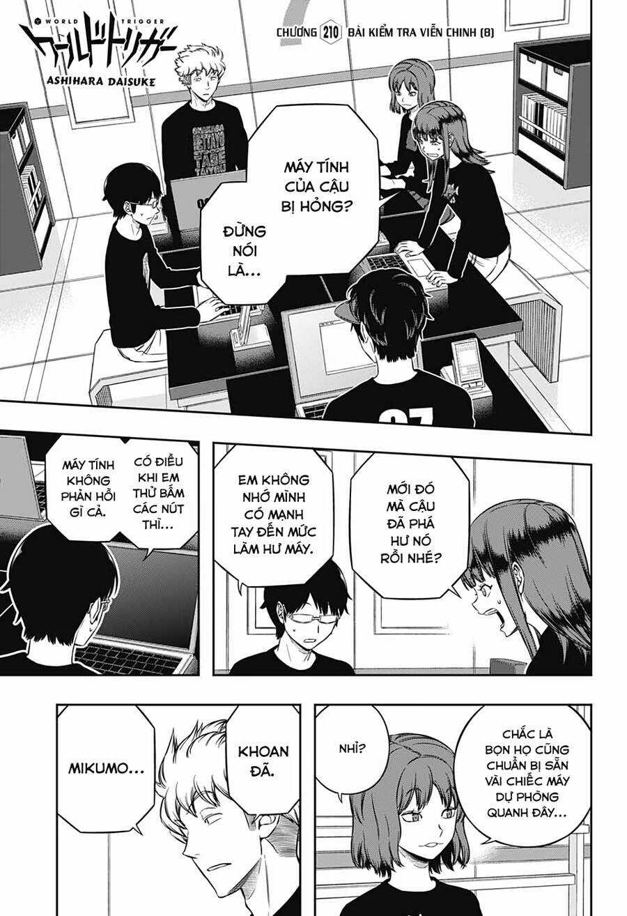 World Trigger Chapter 210 trang 2