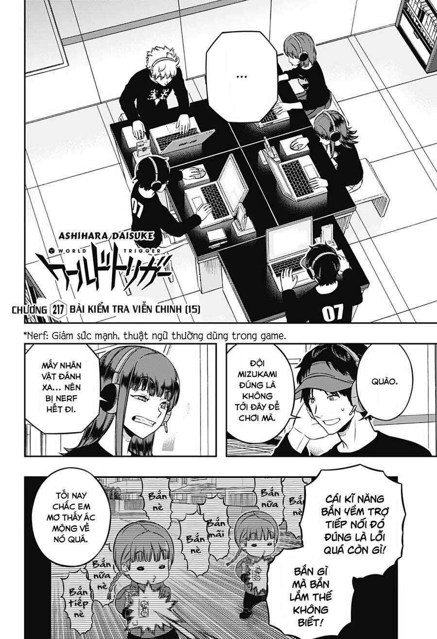 World Trigger Chapter 217 trang 2