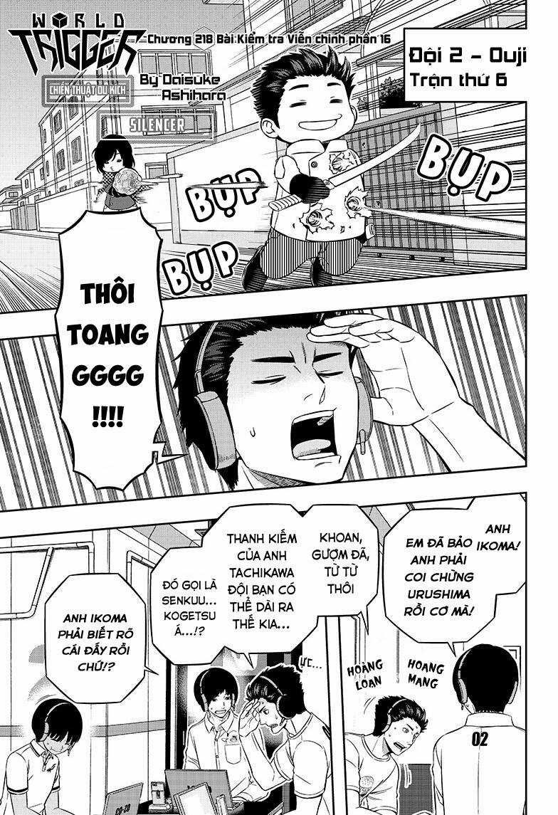 World Trigger Chapter 218 trang 2