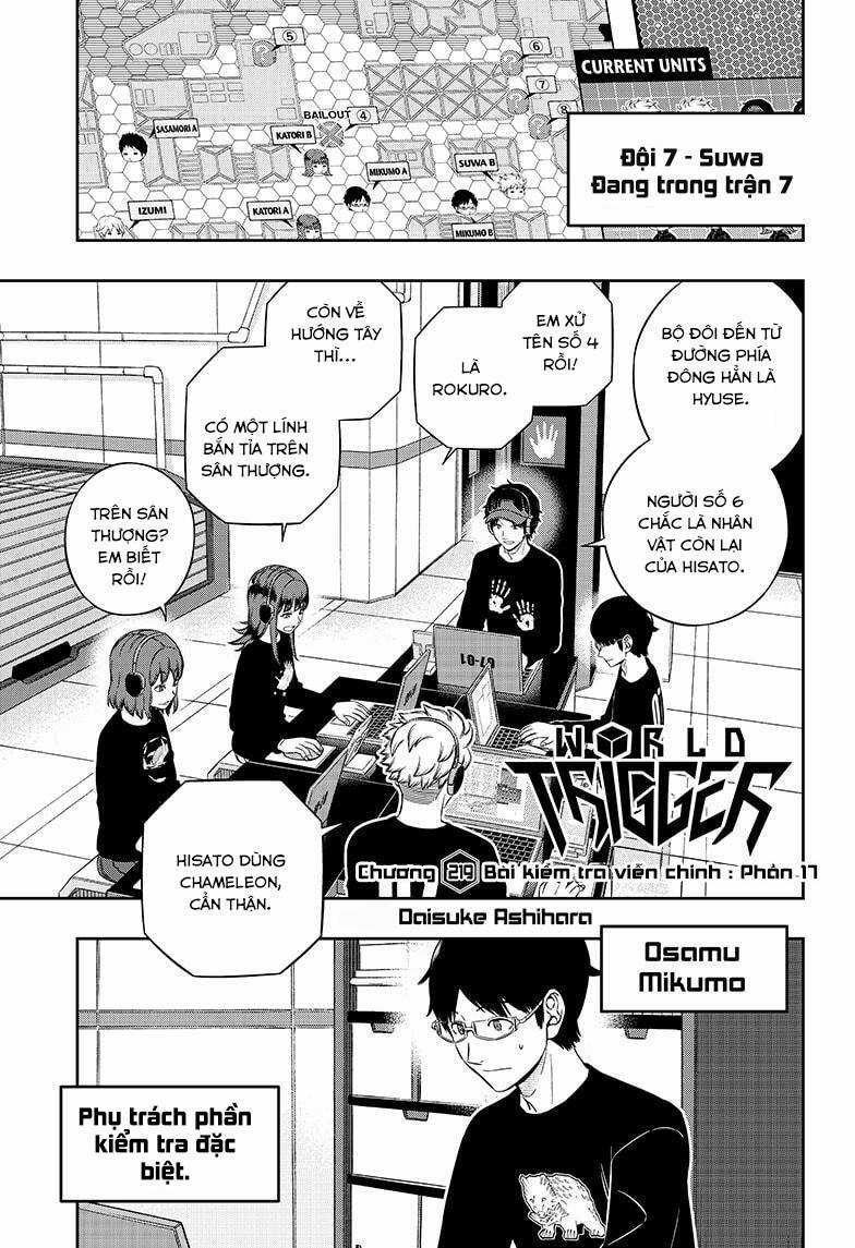 World Trigger Chapter 219 trang 2
