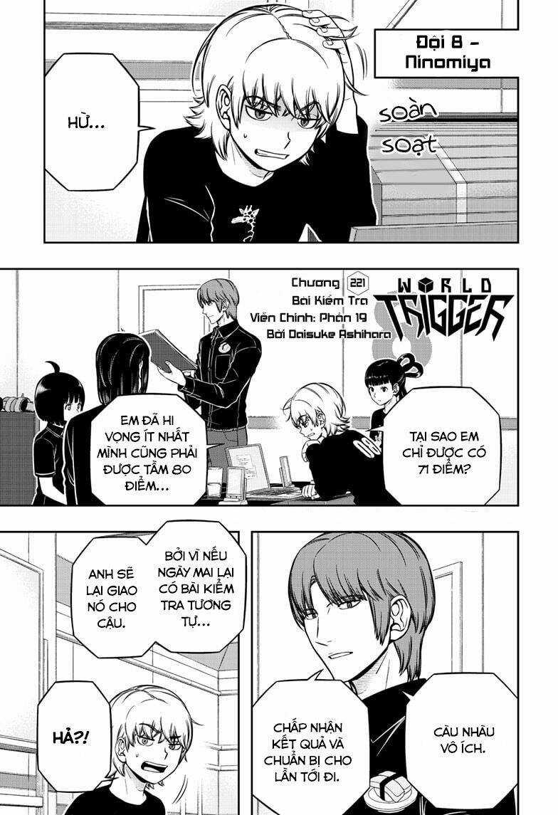 World Trigger Chapter 221 trang 2