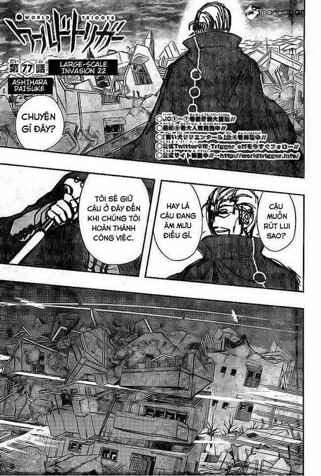 World Trigger Chapter 77 trang 3