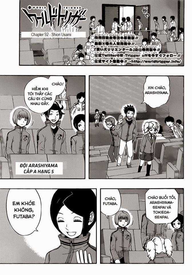 World Trigger Chapter 92 trang 1