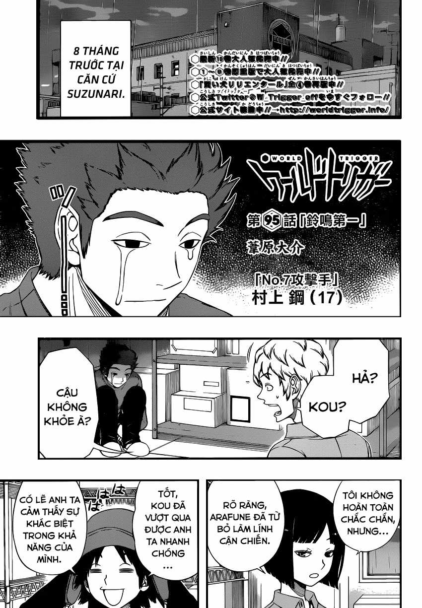 World Trigger Chapter 95 trang 1