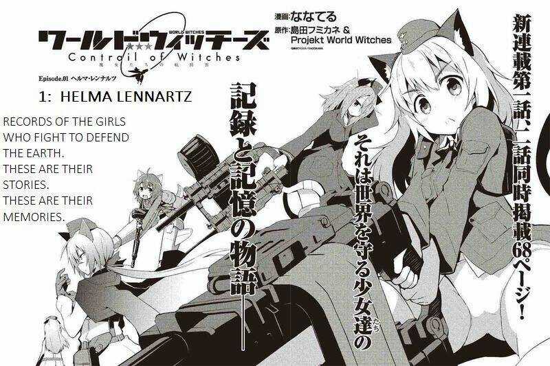 world witches - contrail of witches Chapter 1 trang 2