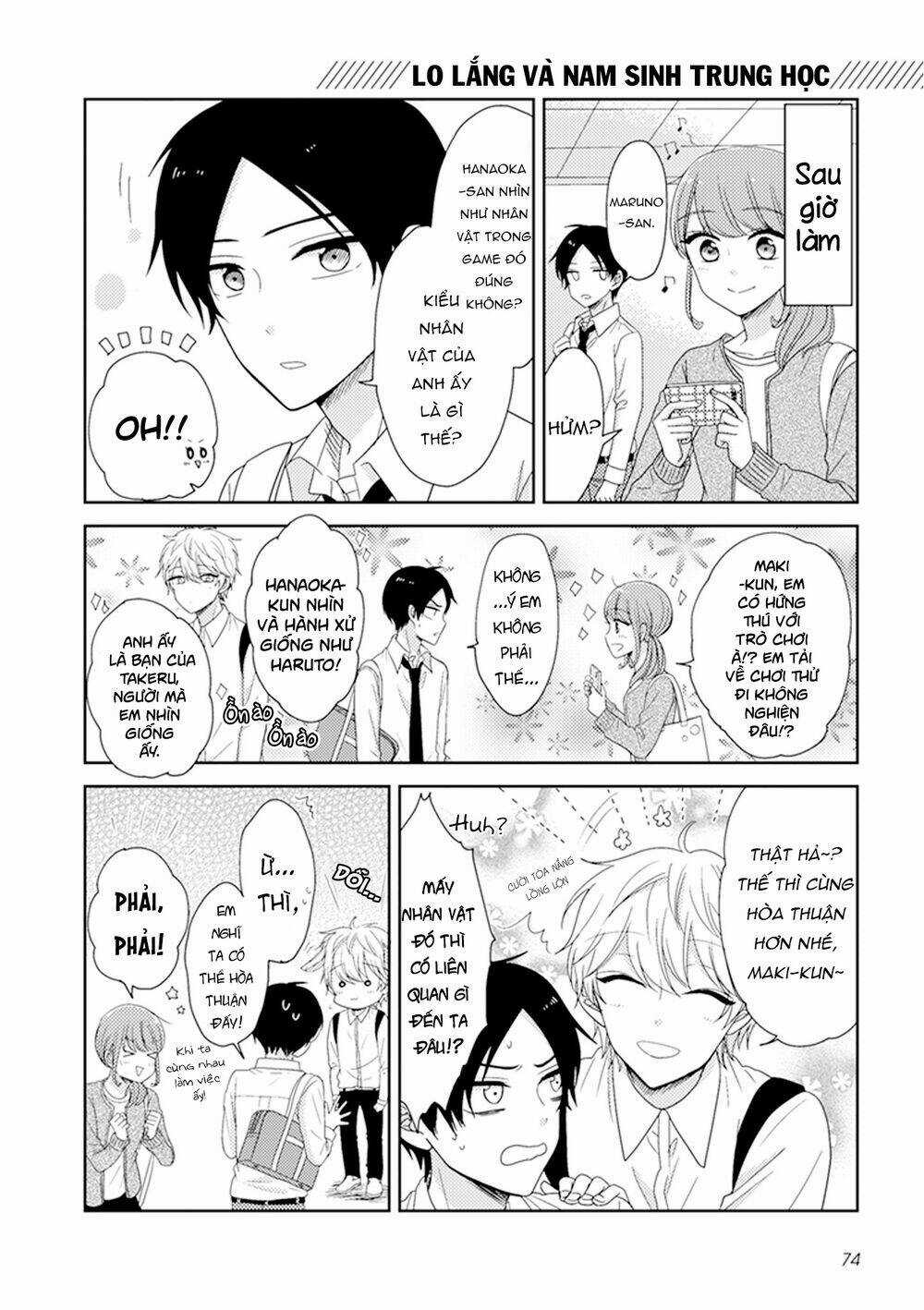 Wotaku Girl And High School Boy Chapter 19 trang 2