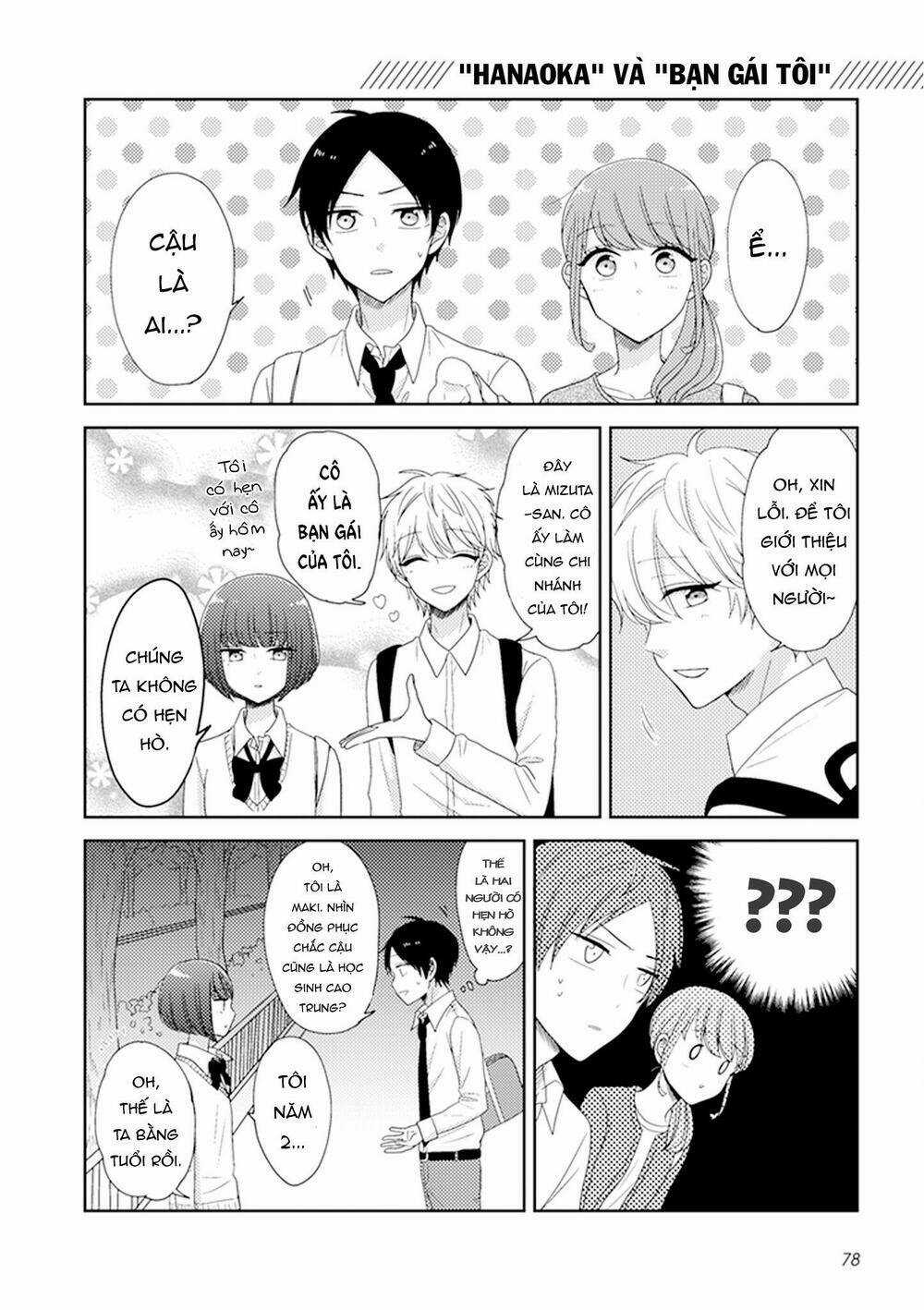Wotaku Girl And High School Boy Chapter 20 trang 2