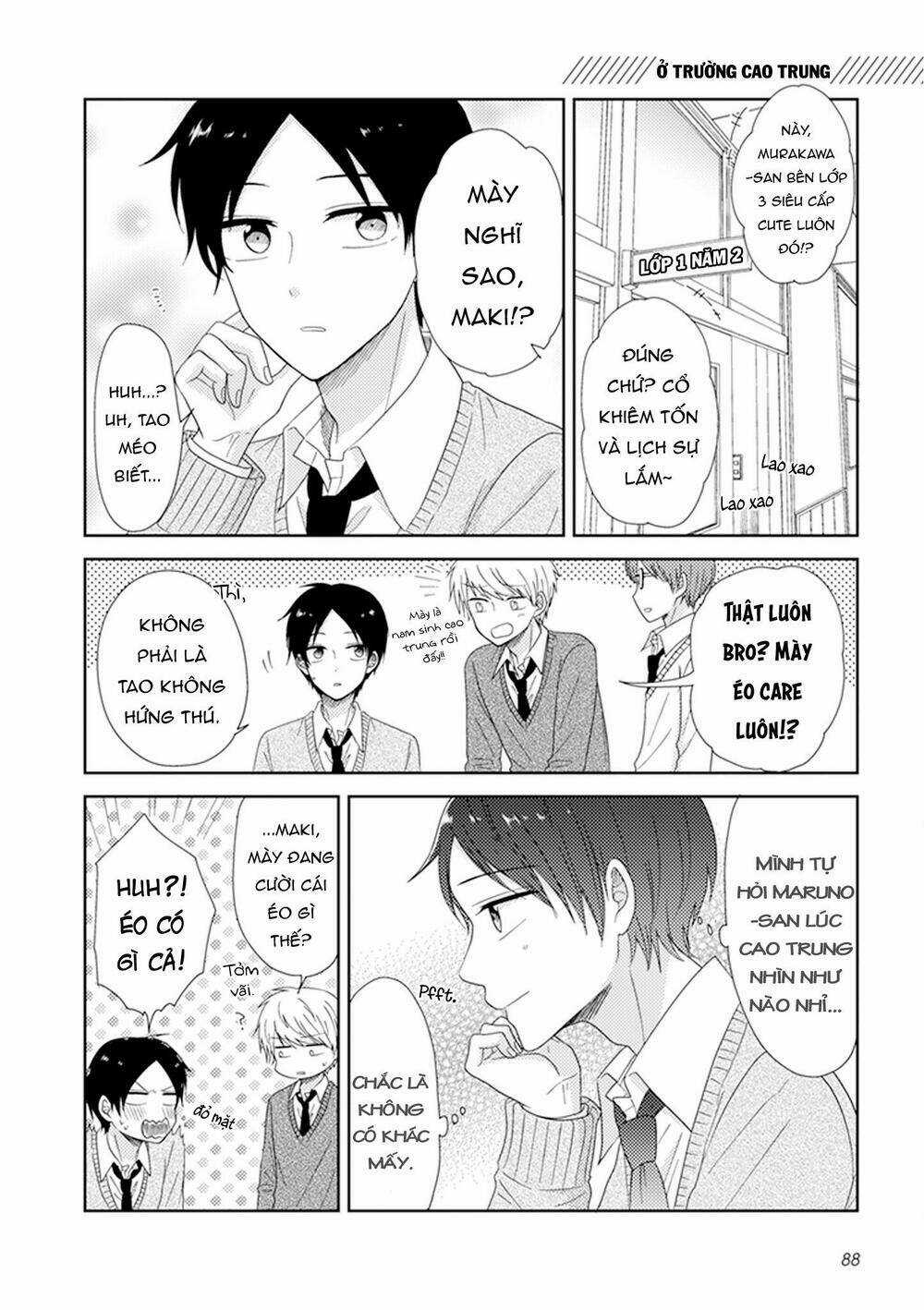 Wotaku Girl And High School Boy Chapter 23 trang 2