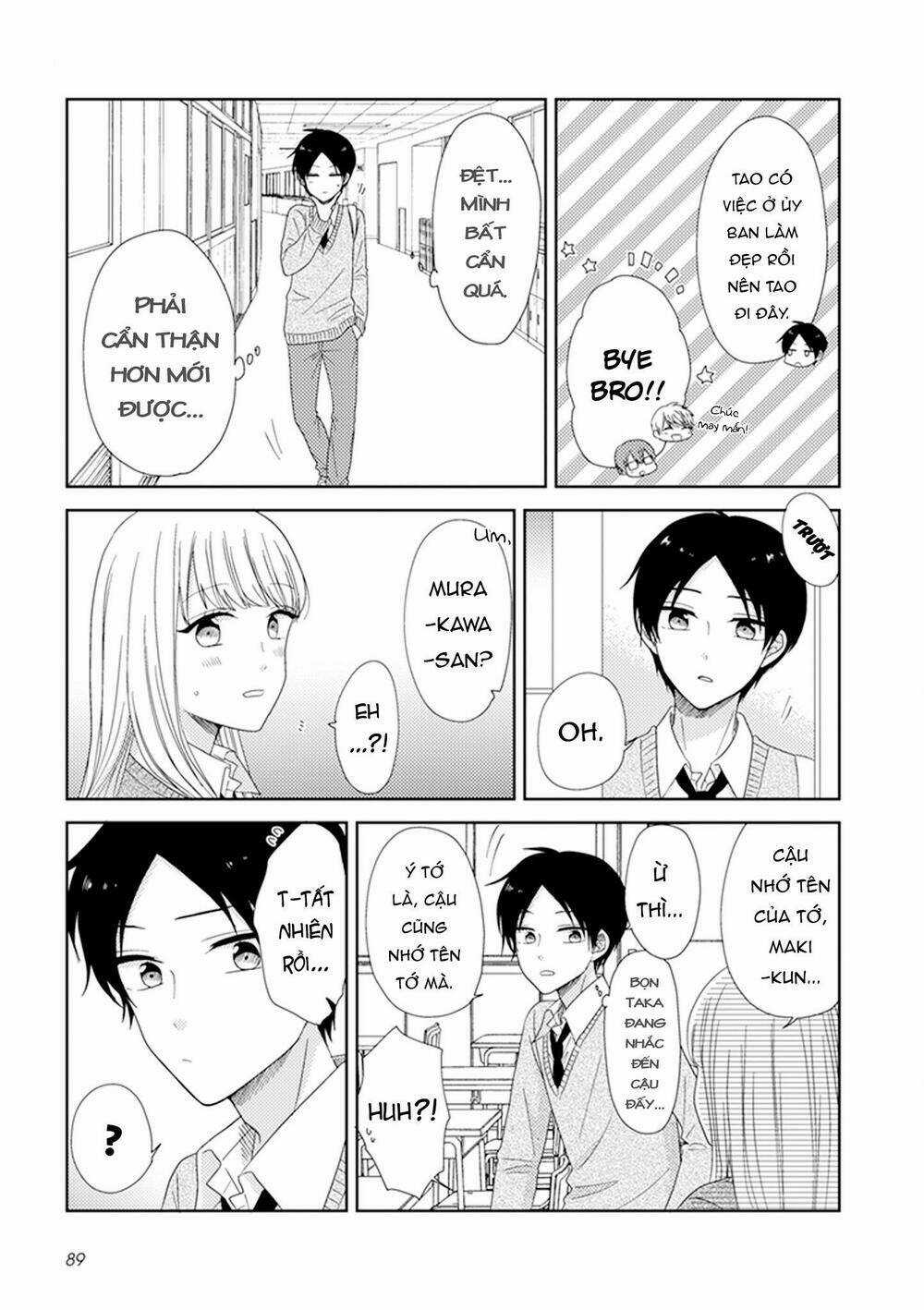 Wotaku Girl And High School Boy Chapter 23 trang 3