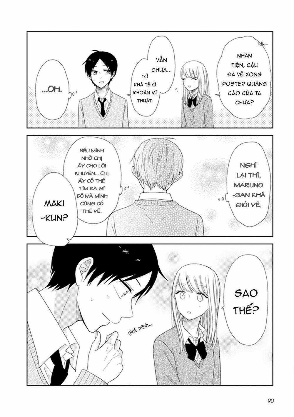Wotaku Girl And High School Boy Chapter 23 trang 4