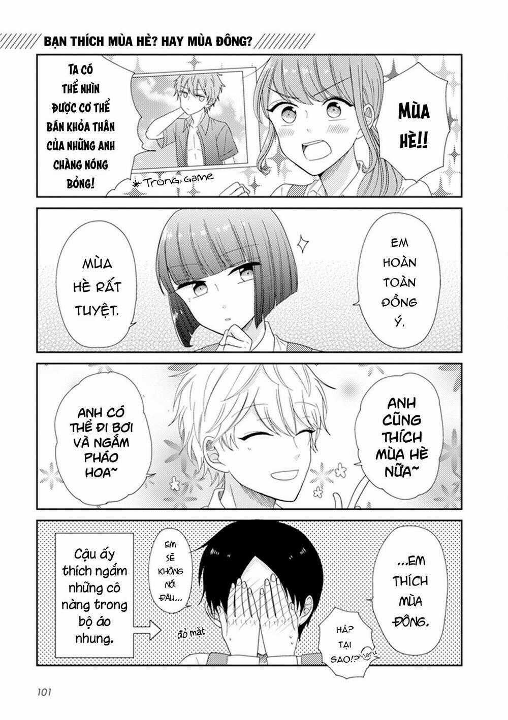 Wotaku Girl And High School Boy Chapter 27 trang 2