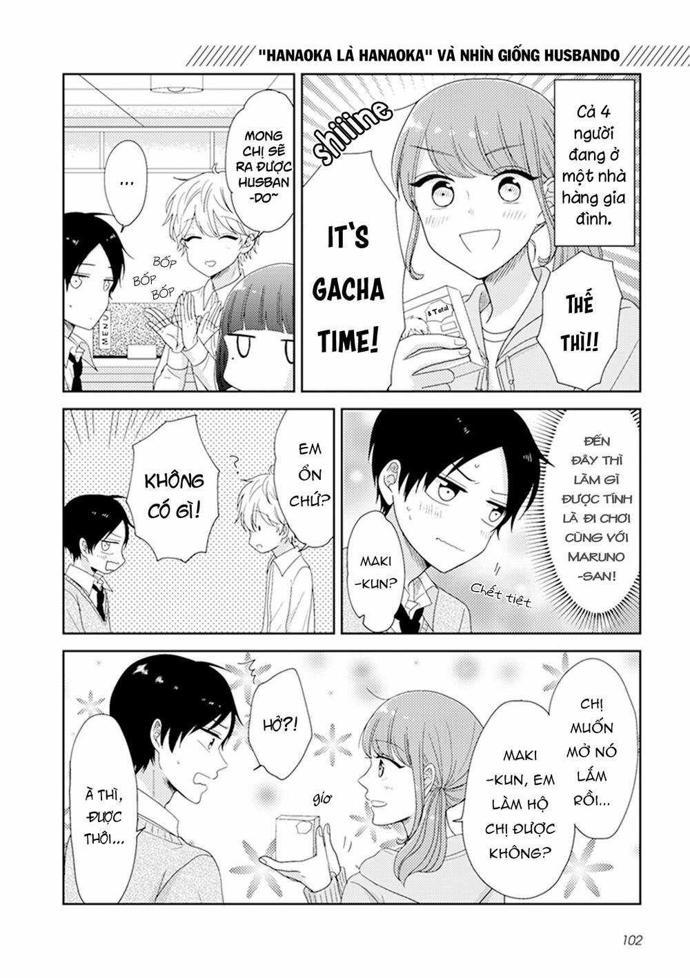 Wotaku Girl And High School Boy Chapter 28 trang 2