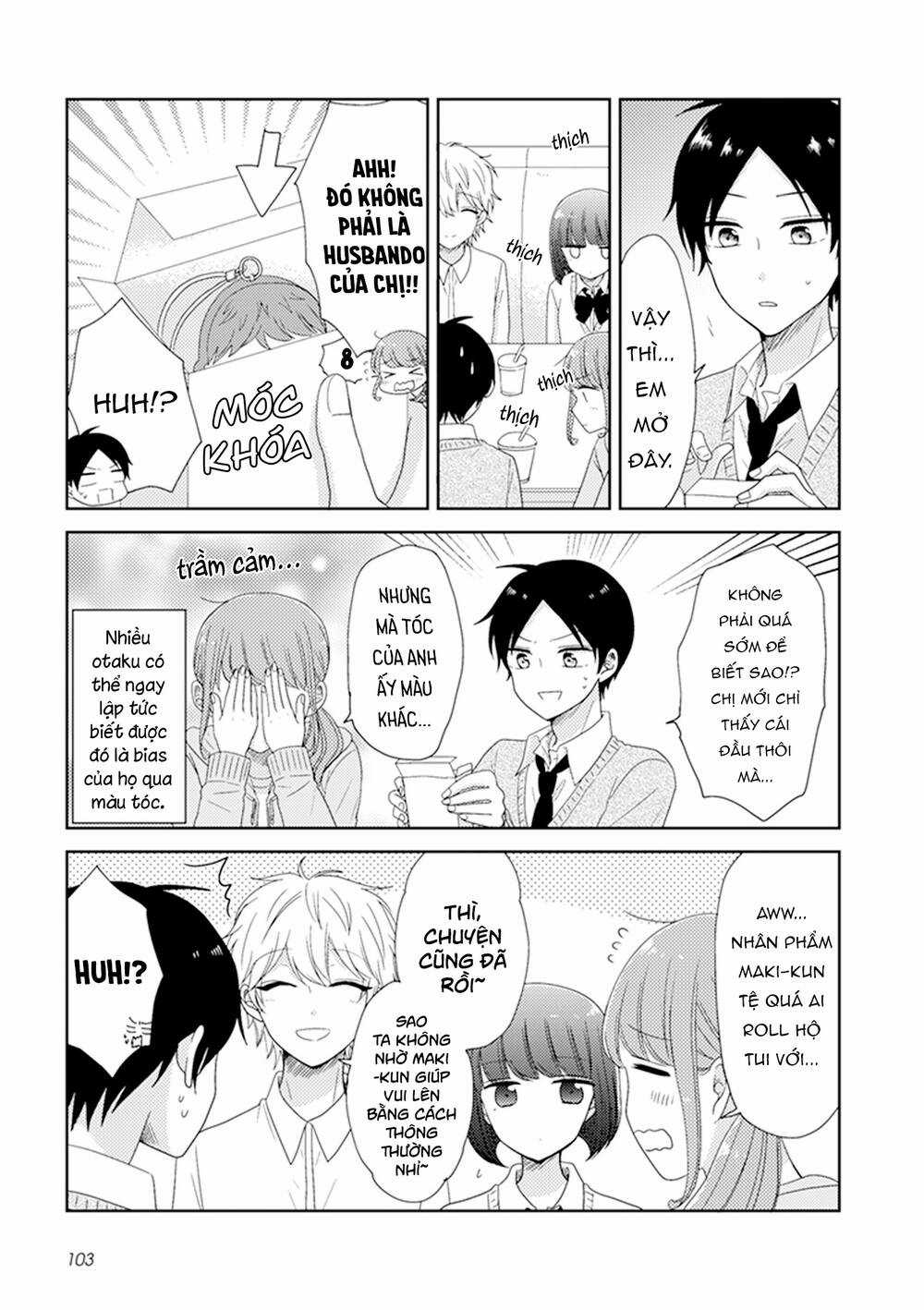 Wotaku Girl And High School Boy Chapter 28 trang 3