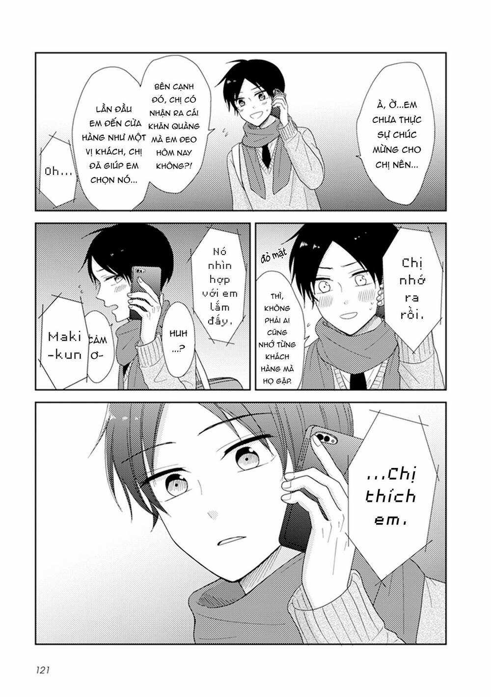 Wotaku Girl And High School Boy Chapter 32 trang 11
